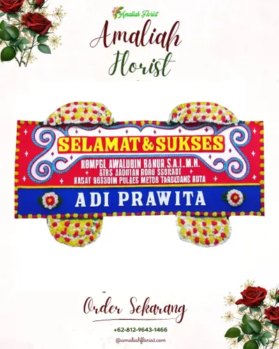 Karangan Bunga Ucapan Selamat citalahab